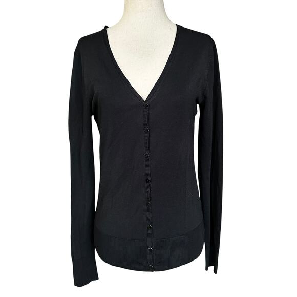 BCBGMaxAzria Sweaters - BCBG Maxazria Black Cardigan Sweater Women's Size Medium | 72-38